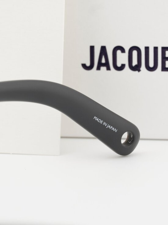 Jacquemus MIRADA JAC/69 C1 Shield Sunglasses - Matte Grey\\Grey main image 9